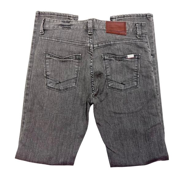 Vans Off The Wall Jeans Custom Made For You V66 Slim Fit 26x27 Gray Low Rise New - Picture 4 of 10